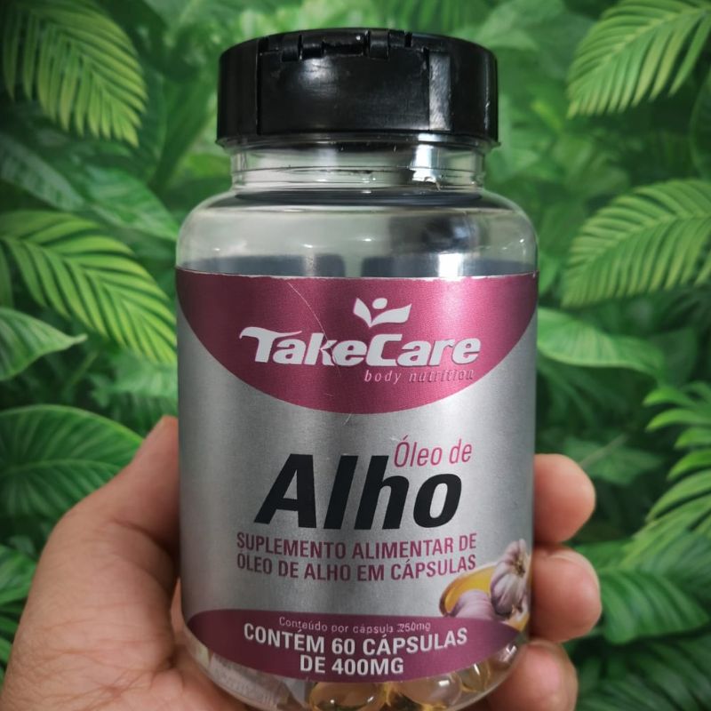 Óleo de alho 60 cápsulas