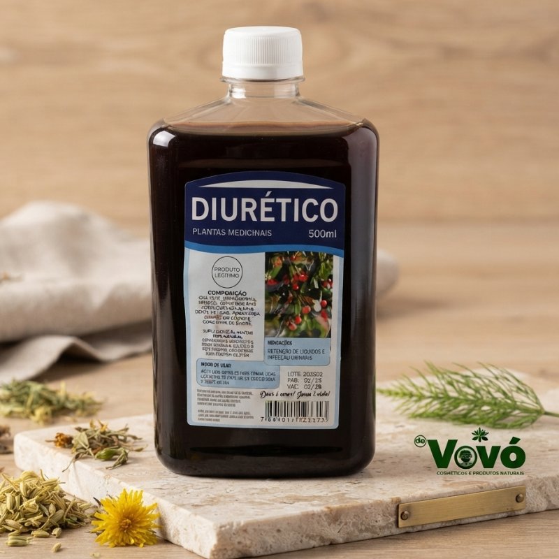DIURÉTICO 500ml – Plantas Medicinais