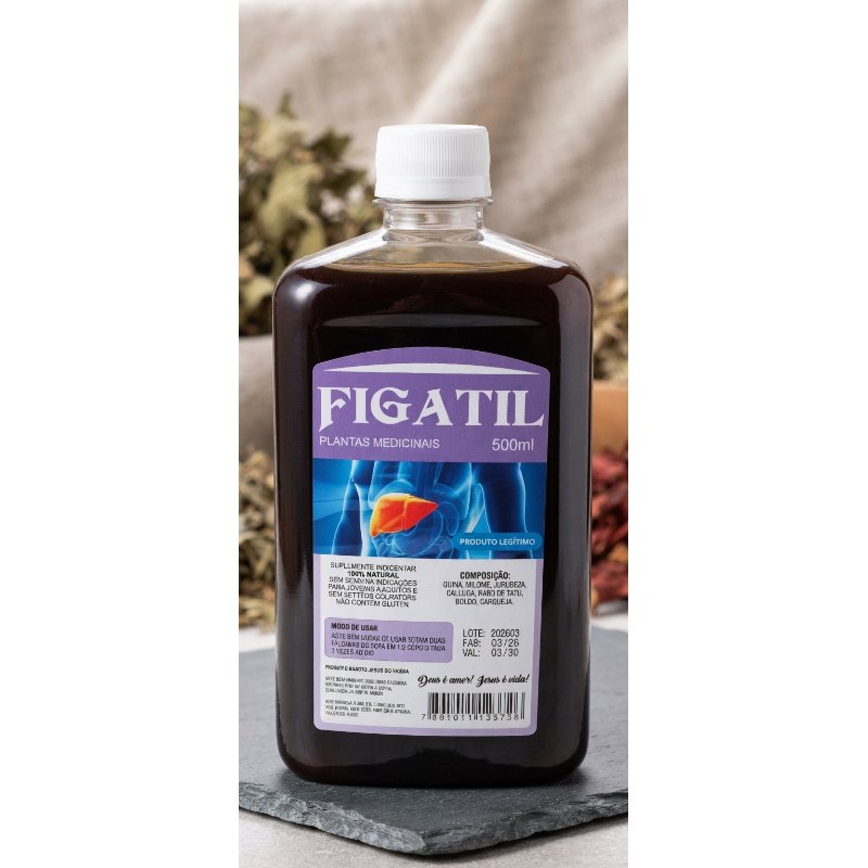 Figatil Composto 500ml – Plantas Medicinais