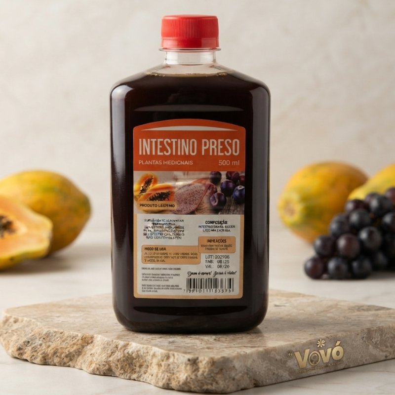 Composto Intestino Preso 500ml – Plantas Medicinais
