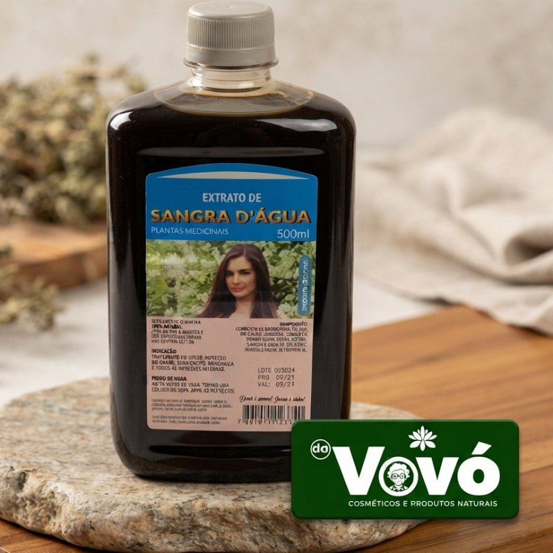 Extrato de Sangra d'Água 500ml – Plantas Medicinais