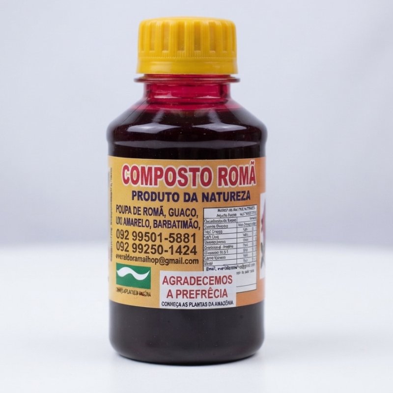 Composto Romã 100ml – Plantas Medicinais