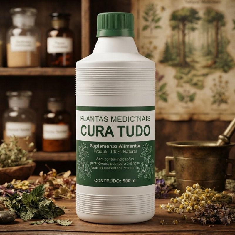 Composto Cura Tudo 500ml – Plantas Medicinais
