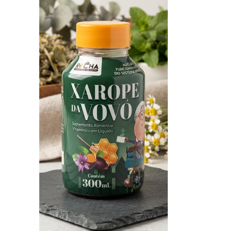 Xarope da Vovó 300ml – Suplemento Alimentar Vitamínico em Líquido