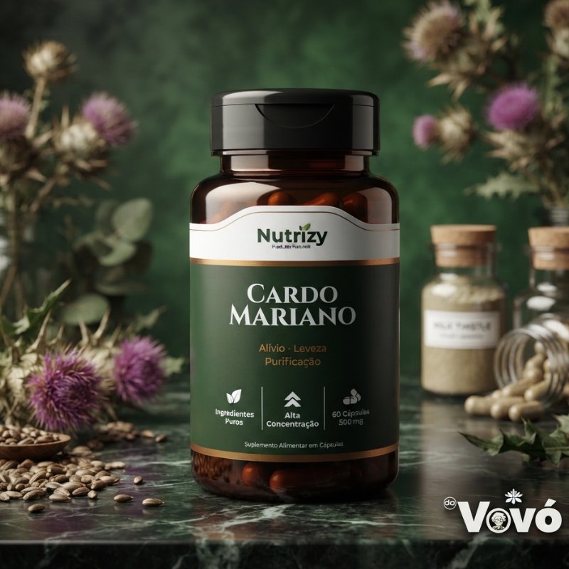 Cardo Mariano 500mg 60 cápsulas