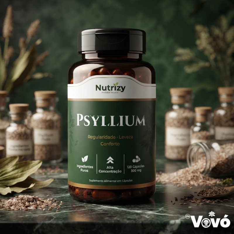 Psyllium 500g 120 cápsulas