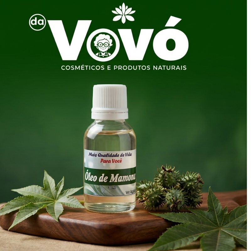 Óleo de Mamona (Rícino) 30ml